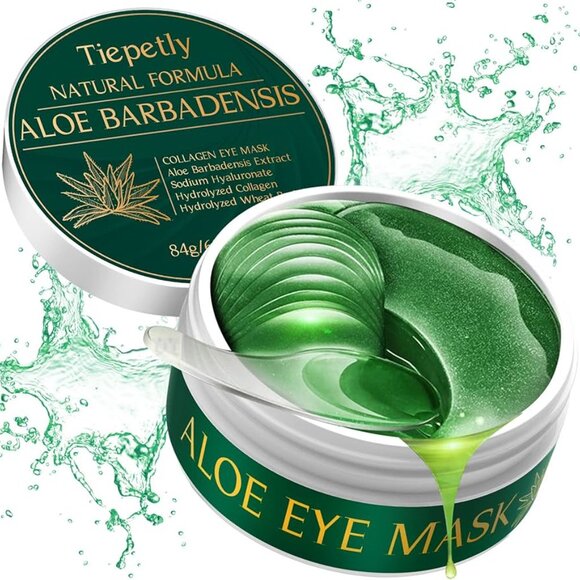 Tiepetly All-Natural Formula Aloe Eye Mask - Picture 1 of 5
